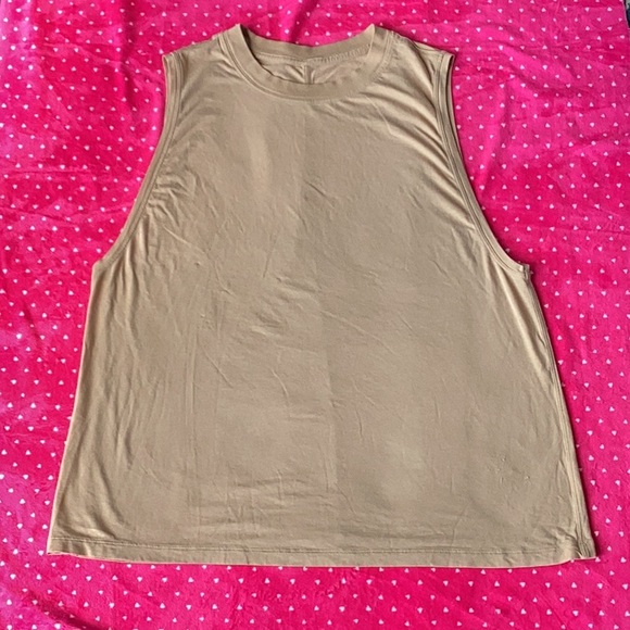 lululemon athletica Tops - Lululemon All Yours Boyfriend Tank color Beach Wood